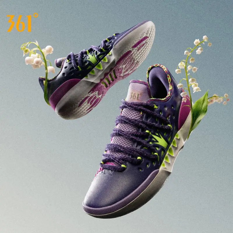 361 Degrees Joker 2 Low Men Basketball Shoes Jokic New Trendy Wear-resistant Non-slip Cushion Professional Sneakers 672611110 view 5