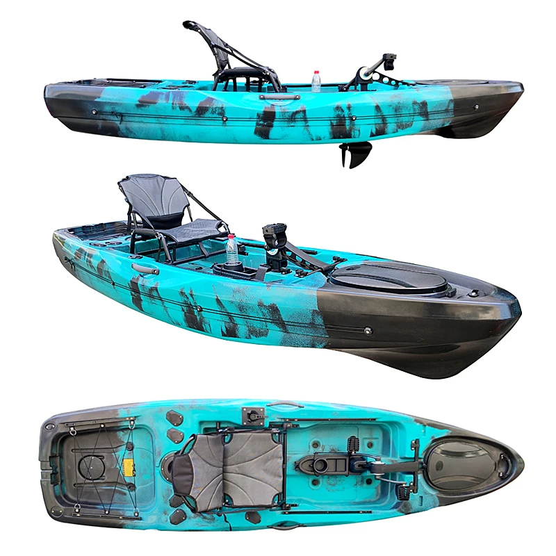 Professional Angler Stand on Fishing Kayak with Pedal Even for Beginners