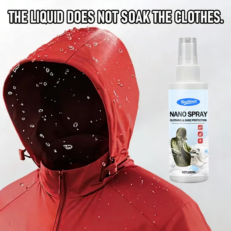 

Waterproof Antifouling Nano Isolation Coating Agent Surface Care Cleaning Spray Suitable For All Kinds Of Bags Clothes Shoes