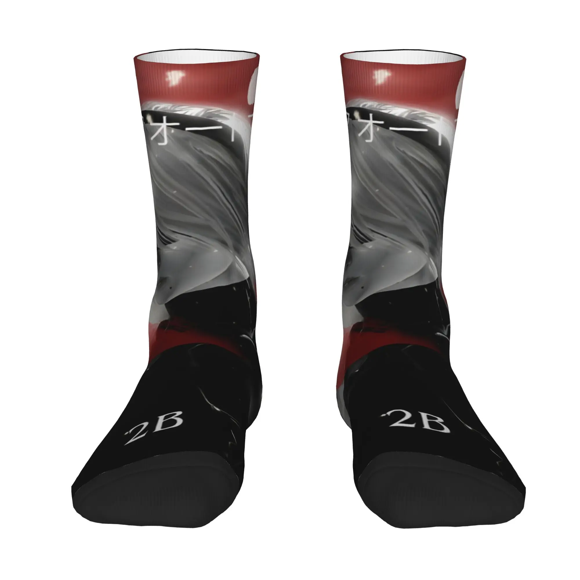 Nier Automatas  Socks  Funny Stockings Spring Non Slip Men Socks Medium Soft Pattern Running Socks