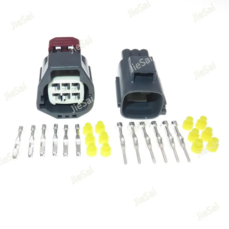 6 Pin 7282-5553-10 7283-5553-10 Electric Pump Plug Waterproof Electronic Fuel Pump Assembly Wire Socket