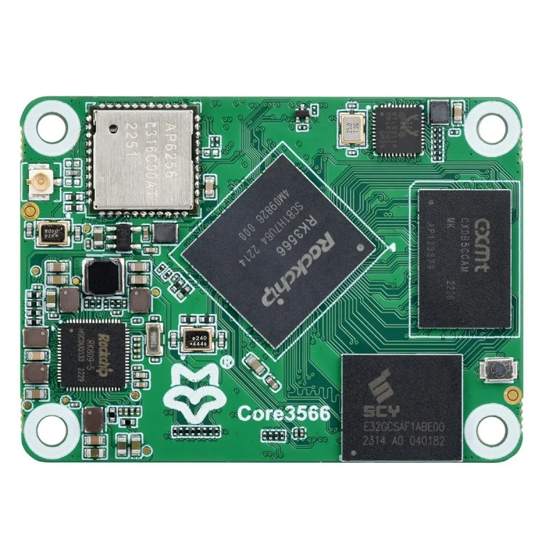 DIY Rock-Chip RK3566 2GB pojedyncza płyta, wysokowydajna płyta wielkości karty, czterordzeniowy Cortex-A55 Bluetooth 5.0, obsługa systemu Linux