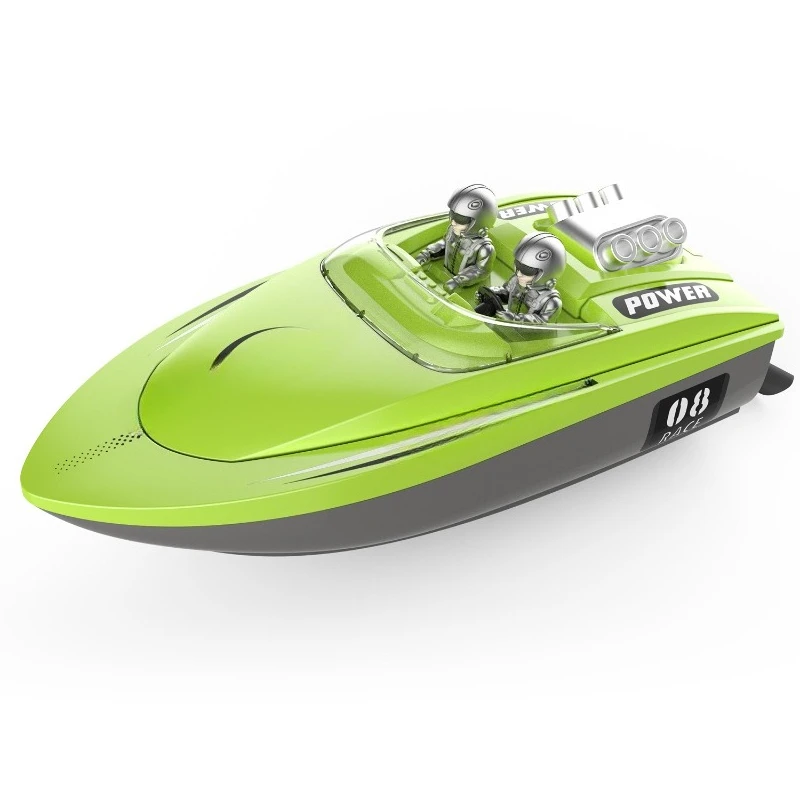 Remote control high-speed speedboat water induction children remote control speedboat stunt ejection long endurance