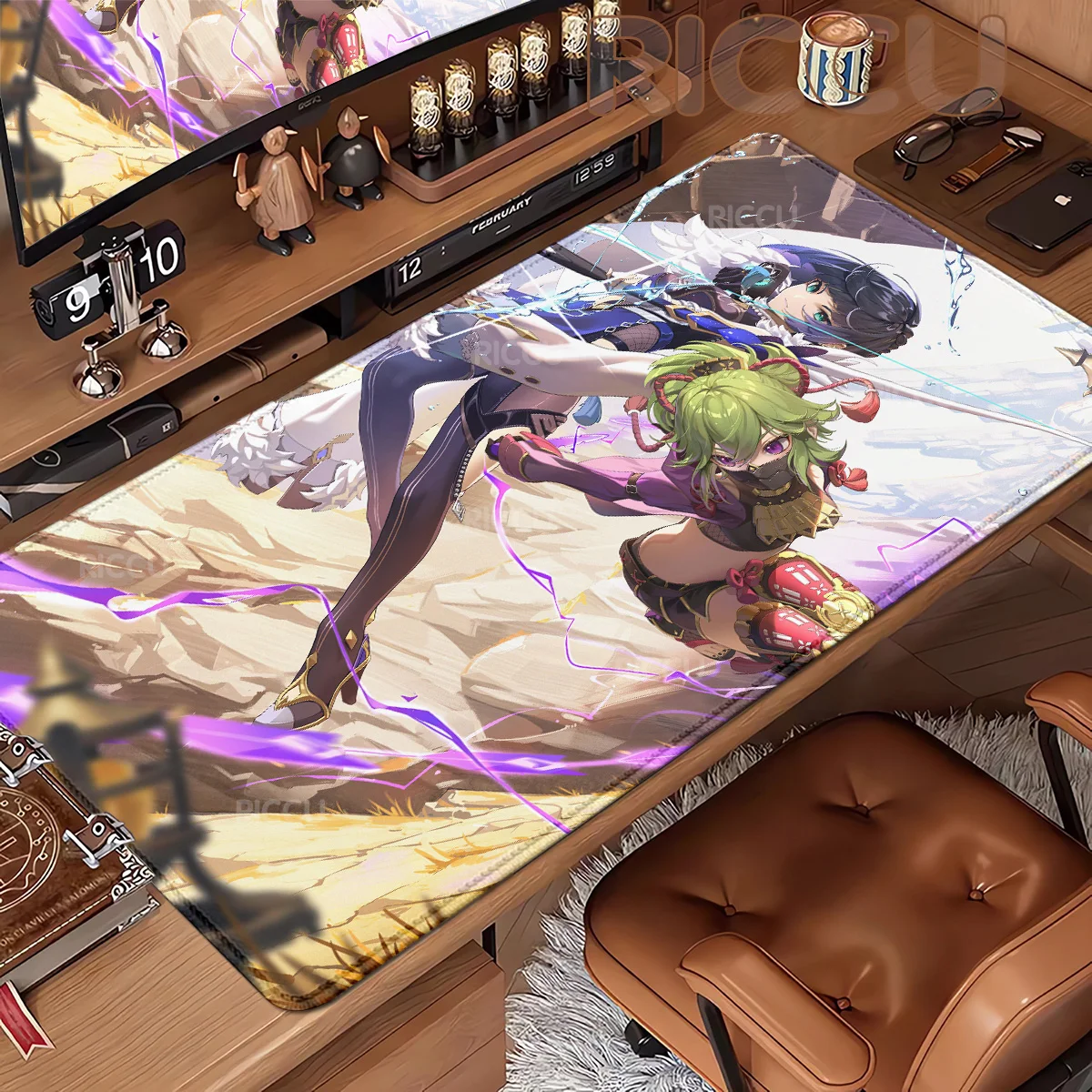 

Genshin Impact Desk Mats Table of Office Carpet Gamer Natural Rubber Mice Pad Mouse pad Mouse Pad Gamer XXL Custom Mouse Mat