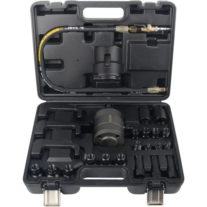ชุดเครื่องมือถอดหัวฉีดดีเซลแบบลม 24 ชิ้น สำหรับงานมืออาชีพ