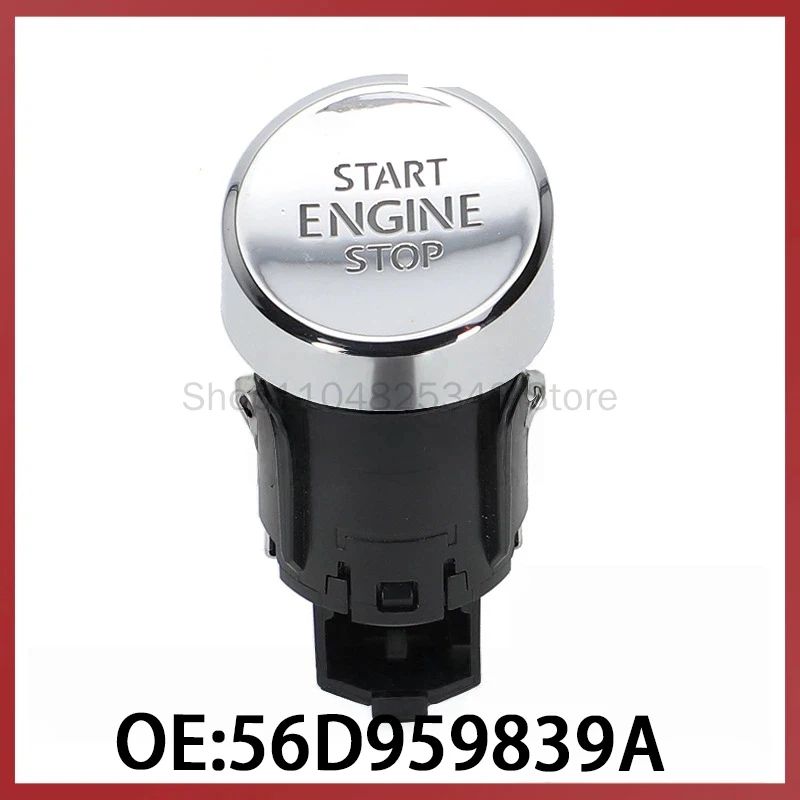 

56D959839A for 2010-2016 Volkswagen Passat One Button Start Ignition Switch Stop Switch