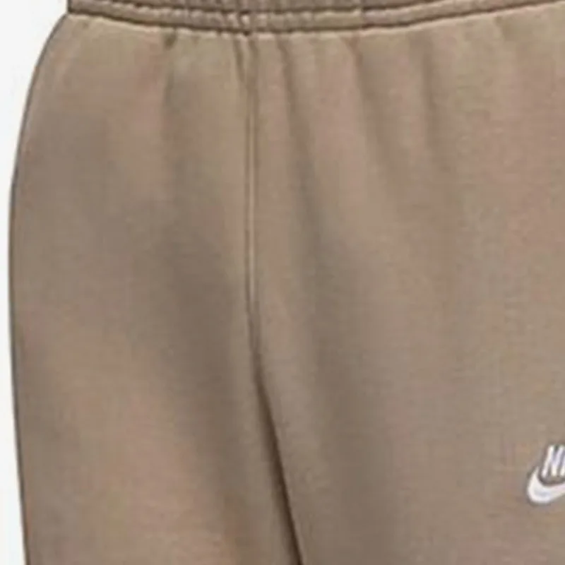 Nike Rib Knit Fleece Lined Wide Leg Trousers Elastic High Waist Warm LoungewearBV2708-247