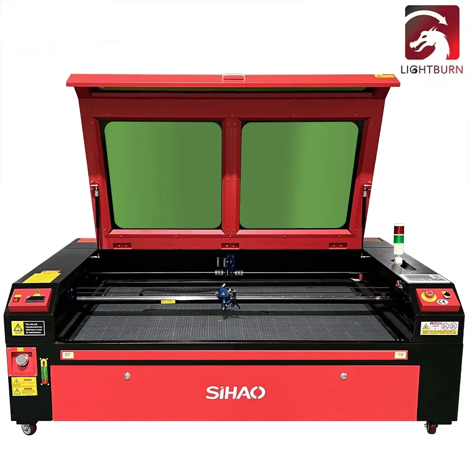 

VEVOR CO2 las Engraver las Engraving Machine 50/60/80/100/130W RUIDA Lightburn Fabric Wood Digital Engraving Carving Print