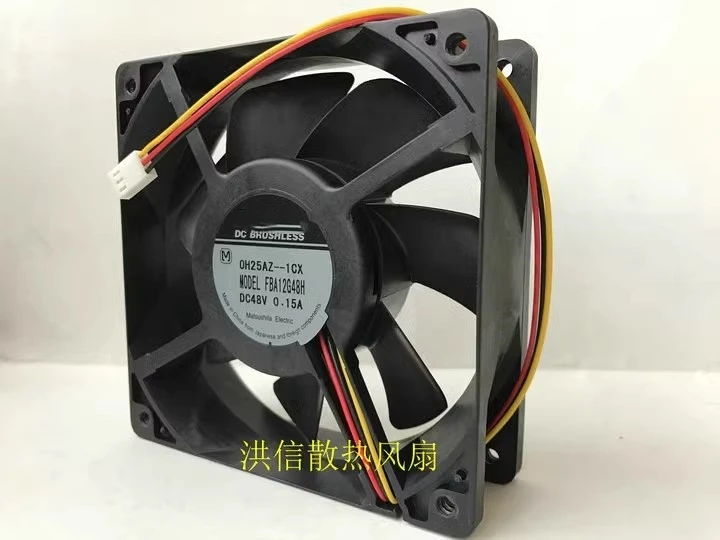 Ventilador silencioso original 12038 FBA12G48H DC48V 0.15A 120x38mm, envío gratis