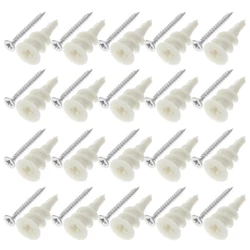 20Sets Nylon Plasterborad Easy Anchors/Self-Drilling Drywall Anchor With Self-Tapping Screw / Speed Plugs