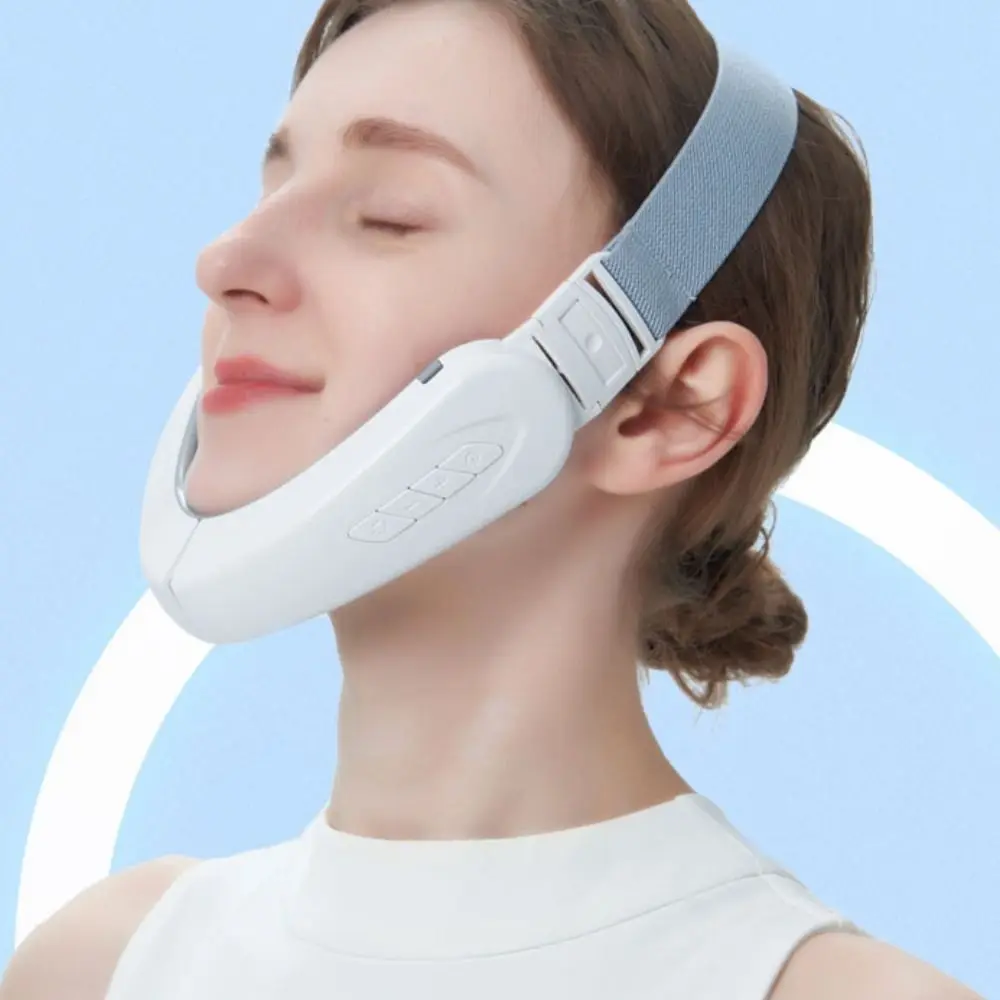 เครื่องมือยกกระชับใบหน้า V-Face อุปกรณ์กระตุ้นไฟฟ้าระดับไมโครสำหรับปรับรูปหน้า เครื่องมือกระชับใบหน้า เครื่องมือเสริมความงาม
