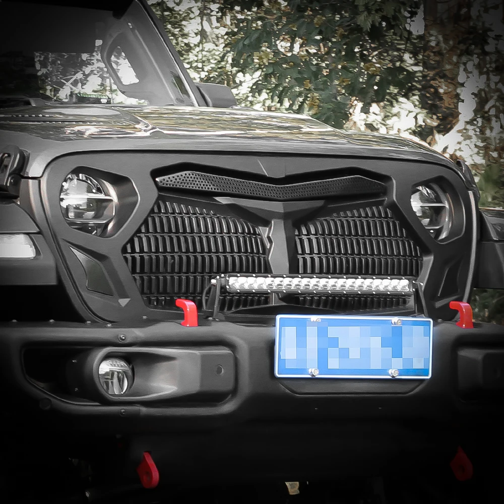 

Mesh Grilles For Jeep Wrangler JL 18+ Accessories Front Grill 4X4 Accessory Maiker Manufacturer