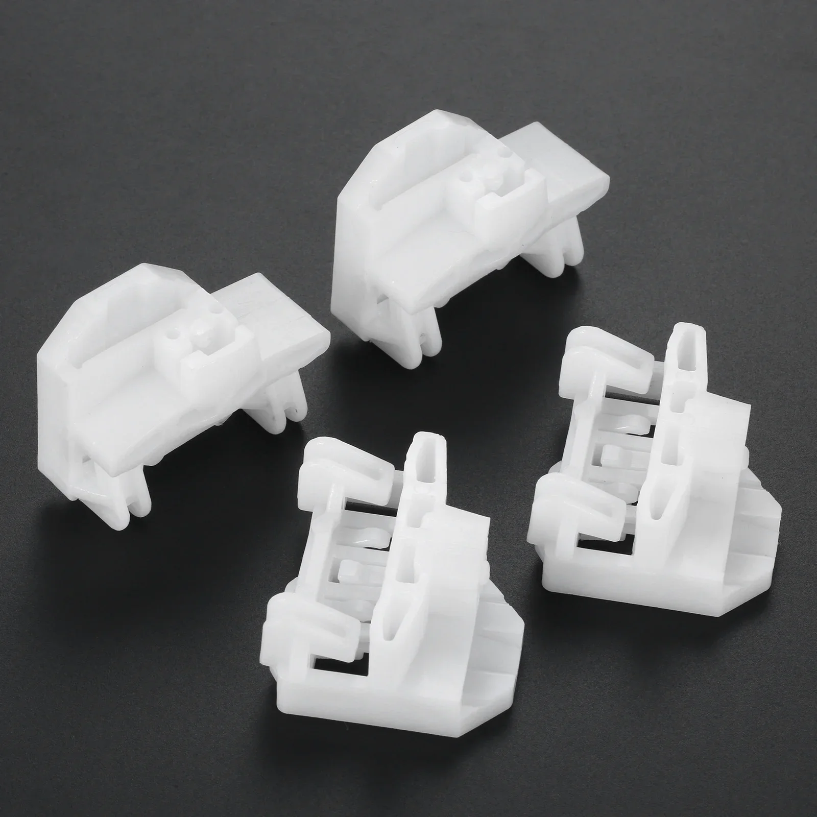 4Pcs Auto Window Regulator Repair Kit Fastener Clip Front Left Right Driver Side for 1996-2005 Passat 4 Door & 5 Door