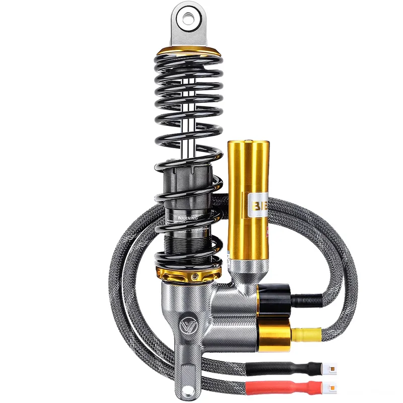 GTS3 Aluminium Alloy Electric Adjustable Shock Absorber 335/360mm Installation Hole Spacing for  XMAX300-New High