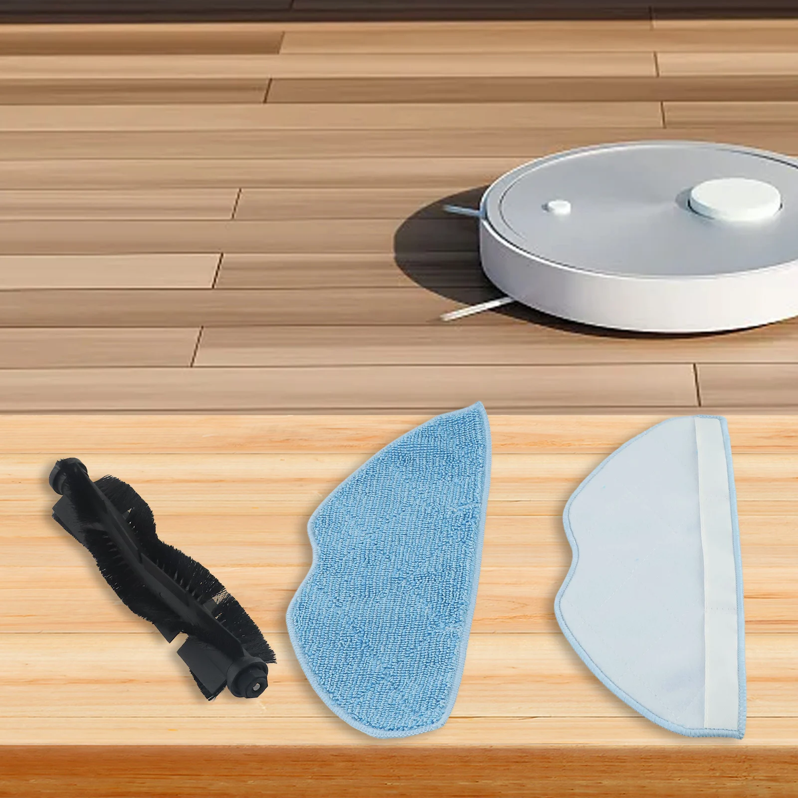 

Для Tefal для X-Plorer Serie 75 S + боковая щетка, фильтр, ткань для швабры, основная щетка, аксессуары для бытовой чистящей техники