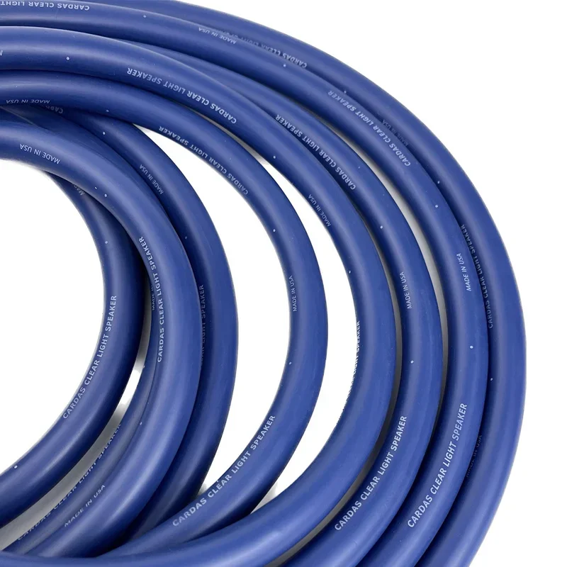 كابل مكبر صوت HiFi خفيف شفاف من Audiophile Cardas، سلك مكبر صوت من النحاس النقي للغاية