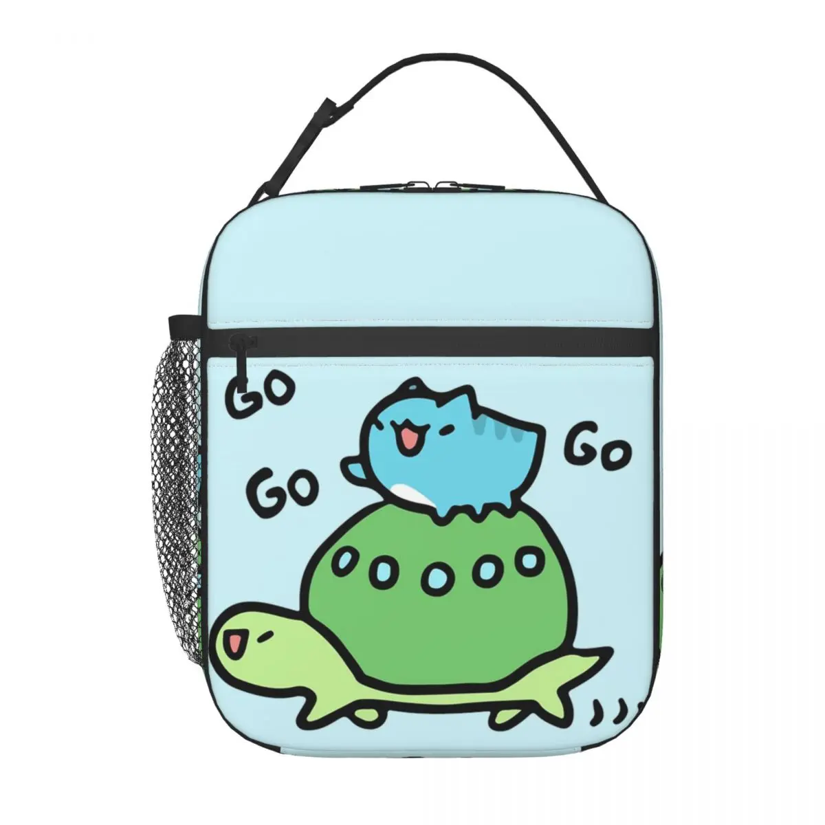 Comic Cat Bugcat Capoo Bug Cat Insulated Lunch Bag for Women Kids Portable Food Boxes Thermal Lunch Box Tote