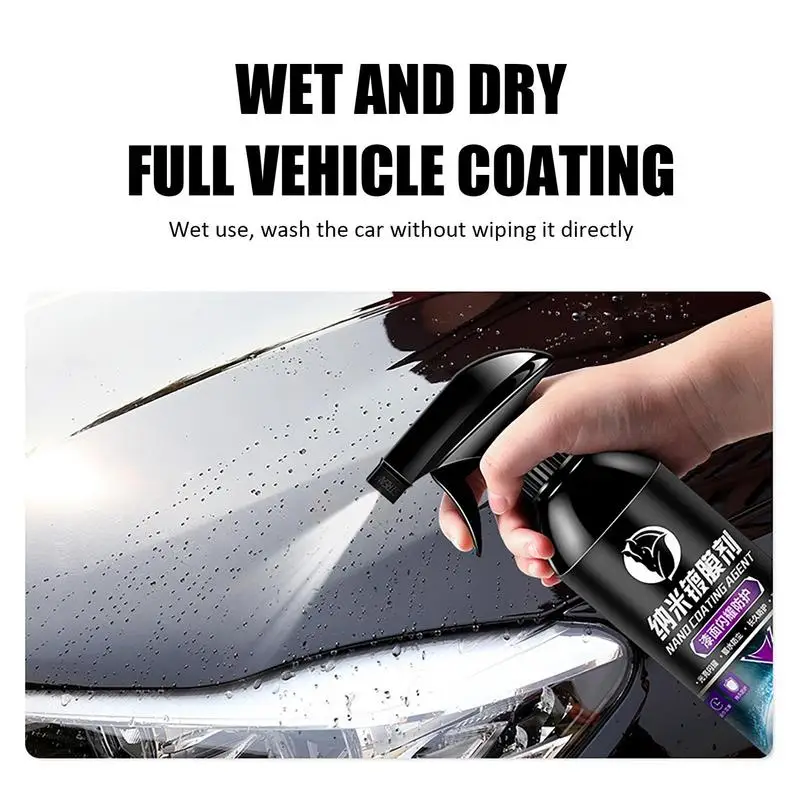 

Ceramic Coating For Car 16.9 Fl. Oz Agent High Gloss Nano Coating Spray Polish Paint Sealant Long Lasting Polishing Ultimate