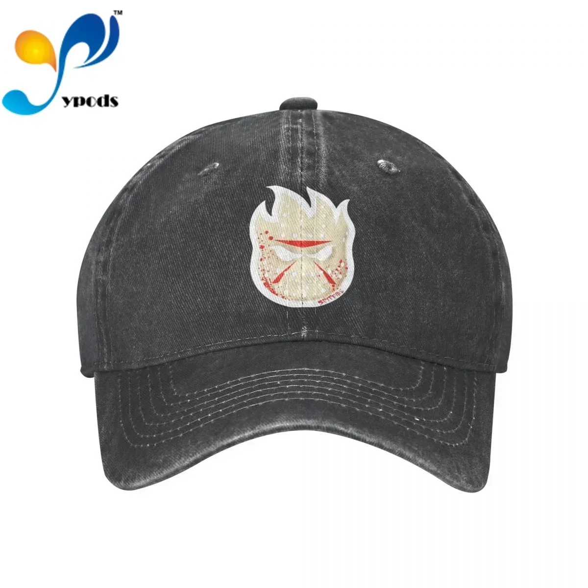 

New Brand Anime Spitfire Fireball Horror Cotton Hats Print Snapback Cap Cotton Baseball Cap Men Women Hip Hop Dad Hat Trucker