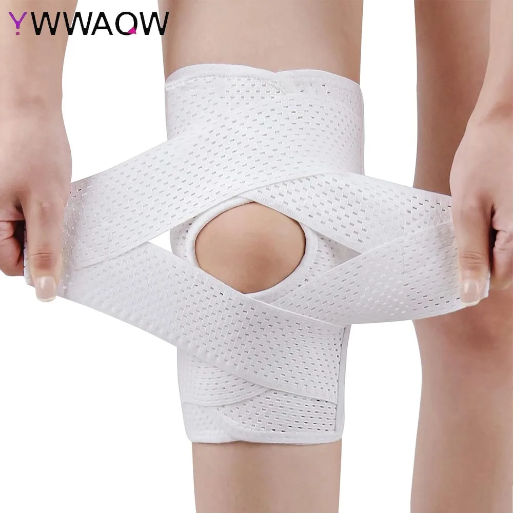 

1Pcs Knee Brace with Side Stabilizers for Meniscal Tear Knee Pain ACL Arthritis,Breathable Adjustable Knee Support for Men Women