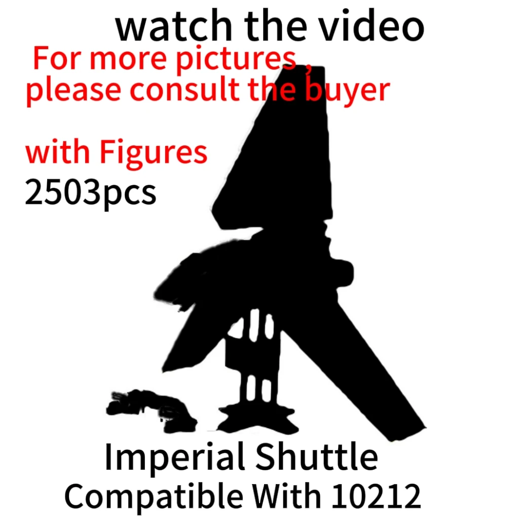2503pcs The Imperial Shuttle Model Building Blocks Toys For Children Compatible with 10212 Gift For Boy  Christmas gifts