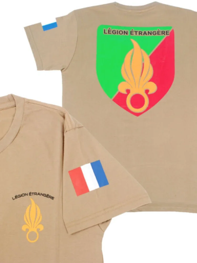 French Foreign Legion Légion Etrangère Special Forces T Shirt Short Sleeve Casual 100% Cotton Men T Shirt