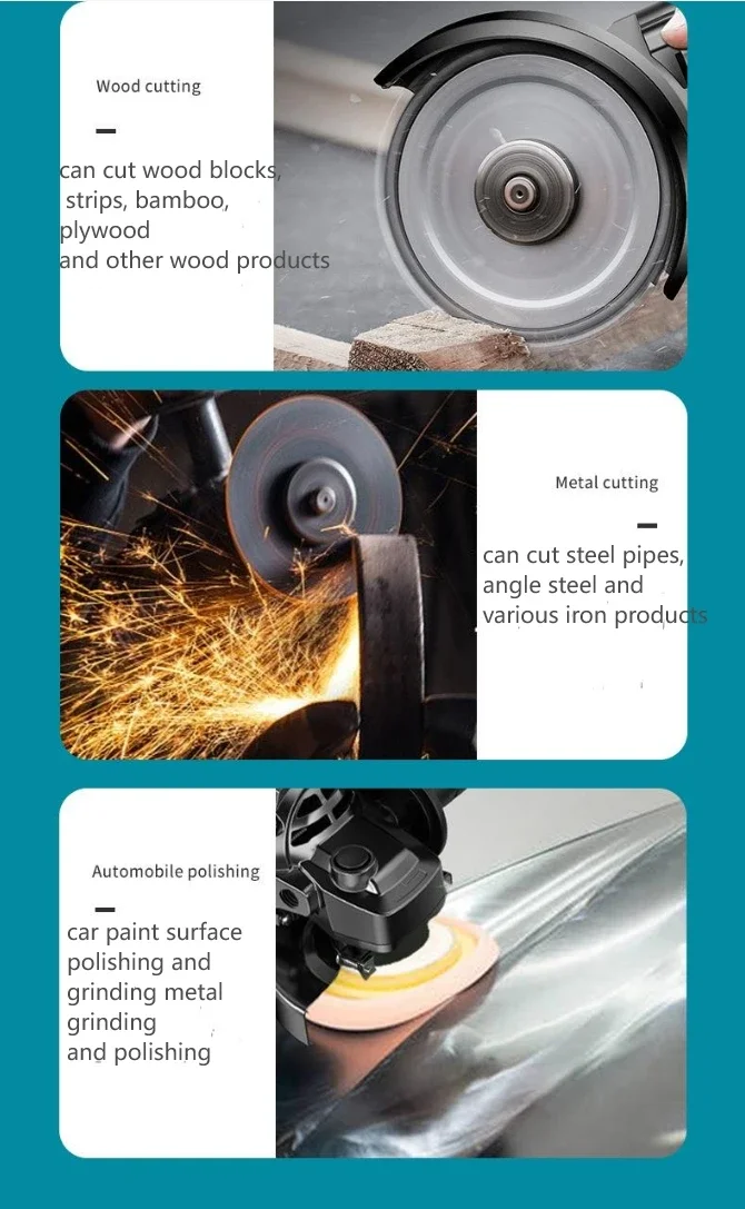 10 Stück 3 Zoll Schleifscheiben-Set, hochwertige Polierscheiben für Metall, Holz, Glas, Fliesen, Marmor, Handwerkzeug-Zubehör – Detail 8