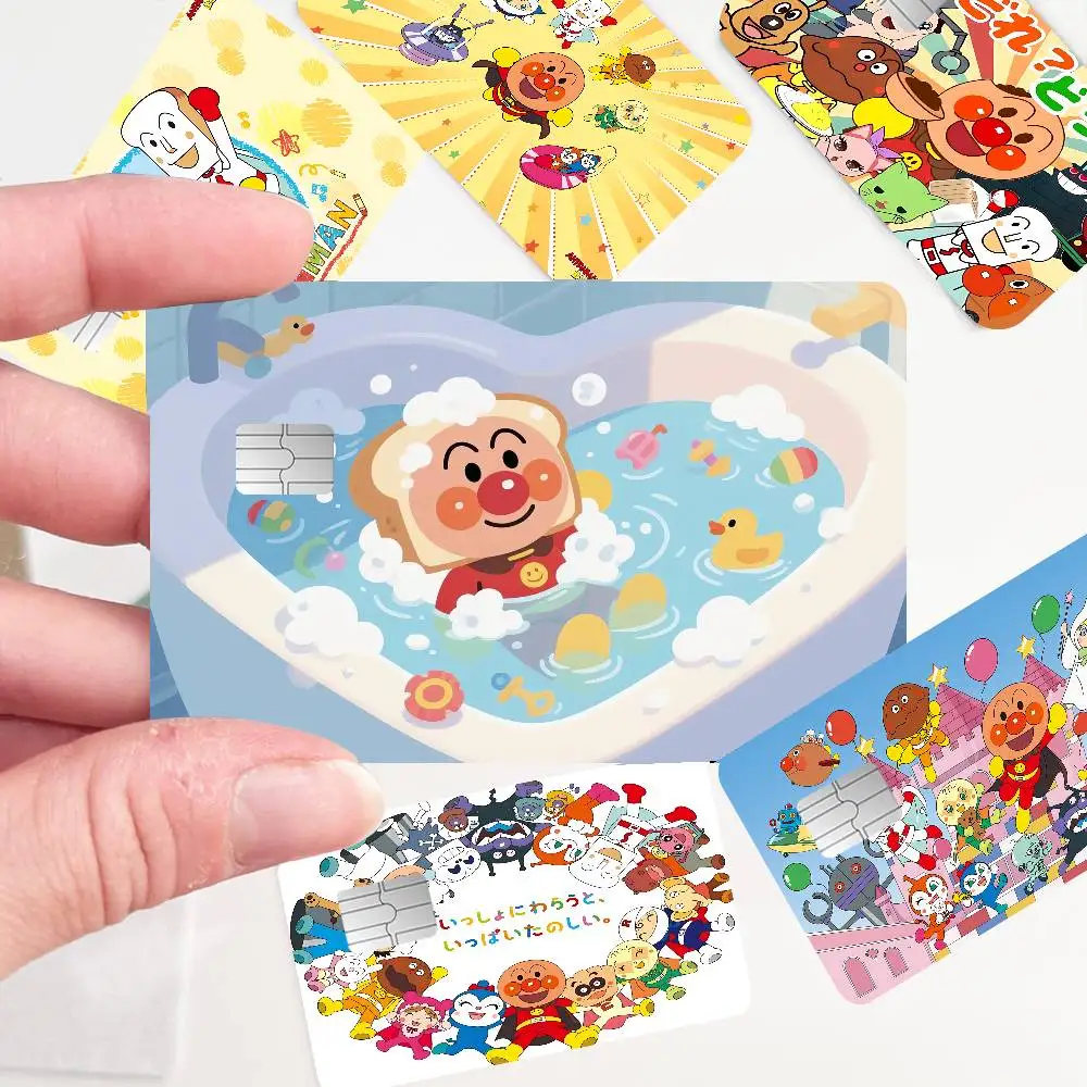Classic Anime A-Anpanmans 100% Hot Sale Amine Credit Debit Bank Card Bus Card Film Skin Sticker