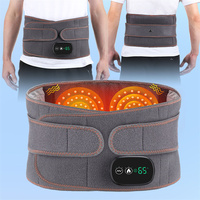 Multifunctional Electric Heating Waist Support Massage Belt Far Infrared Vibration Hot Compress Lumbar Brace Therapy Massager