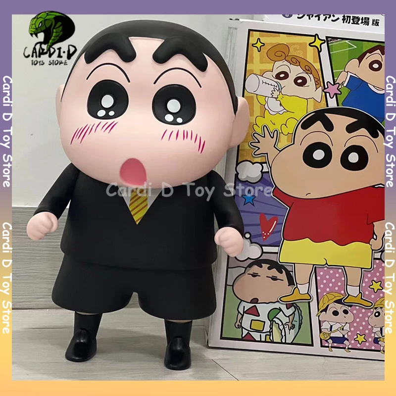 Crayon Shin-Chan Large Anime Figure Suit Figure Series Swim Ring Ornament Doll Collection Decoration Anime Limited Birthday Gift