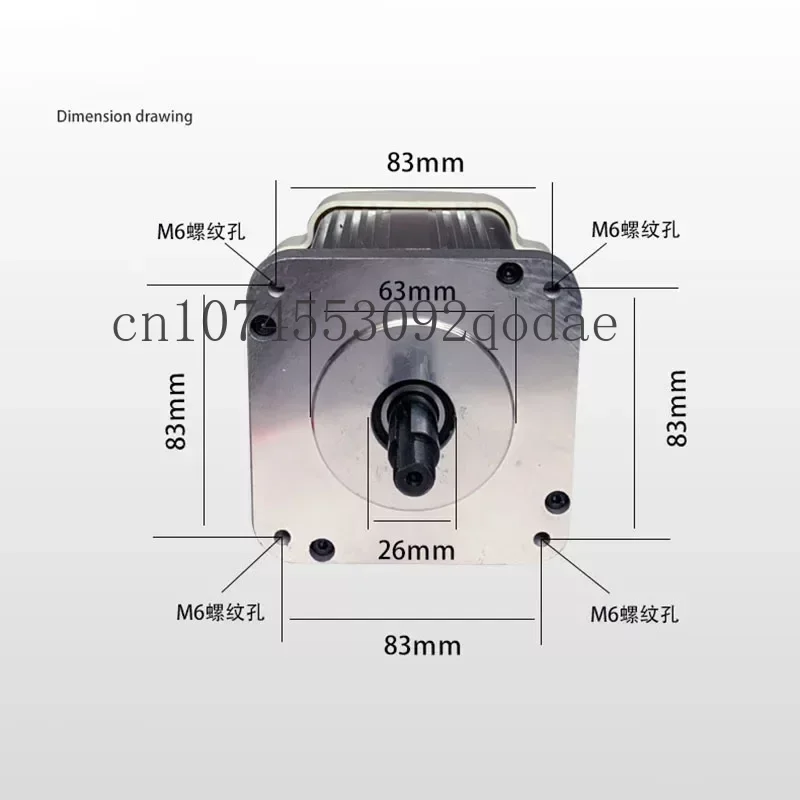 Imagem -05 - Servo Motor sem Escova com Controle de Velocidade Lixadeira de Correia Maquinaria do Woodworking Letra Viu o Torno Botão 550w 750w 1100w 220v o