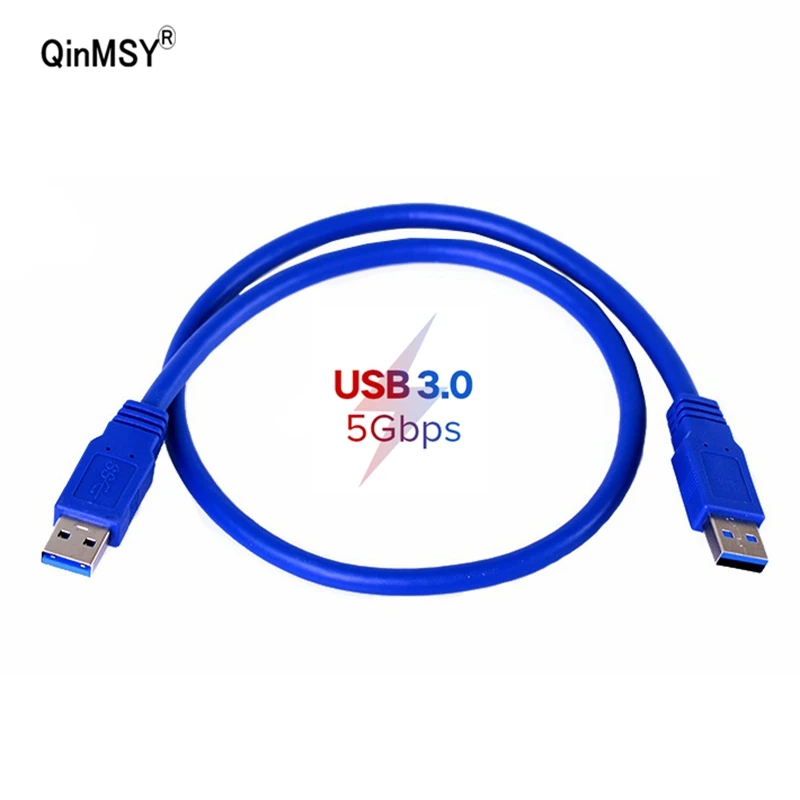 USB 3.0 A typ z męskiego na męskie przedłużacz USB przewód AM do AM 30cm 50cm 1m 1.5m 3m 5m 5Gbps obsługuje USB 3.0 transmisja danych