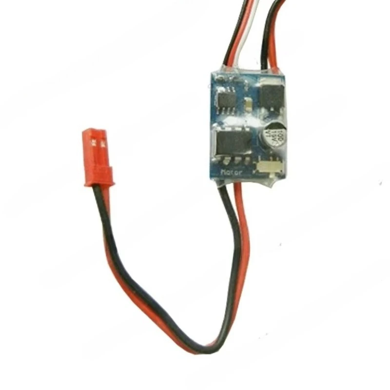 1PCS 6-14V 2-3S 5A Brushed Bidirectional ESC with Brake Mode Switch Overload Protection 27x20mm Mini Size for RC Model Car Motor