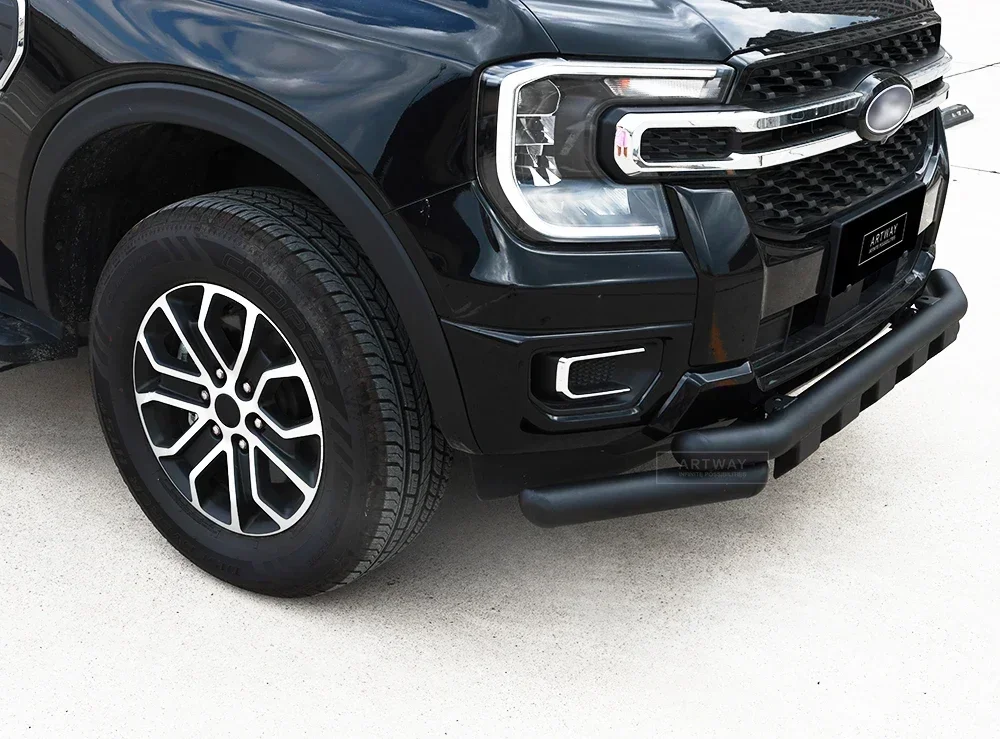 Front Bumper for Ranger T6 T7 T8 T9,Bumper,Car 4X4 Accessories for Ford Ranger 2023 2024,Hilux Revo16-24,Bull Bar,Nudge Bar