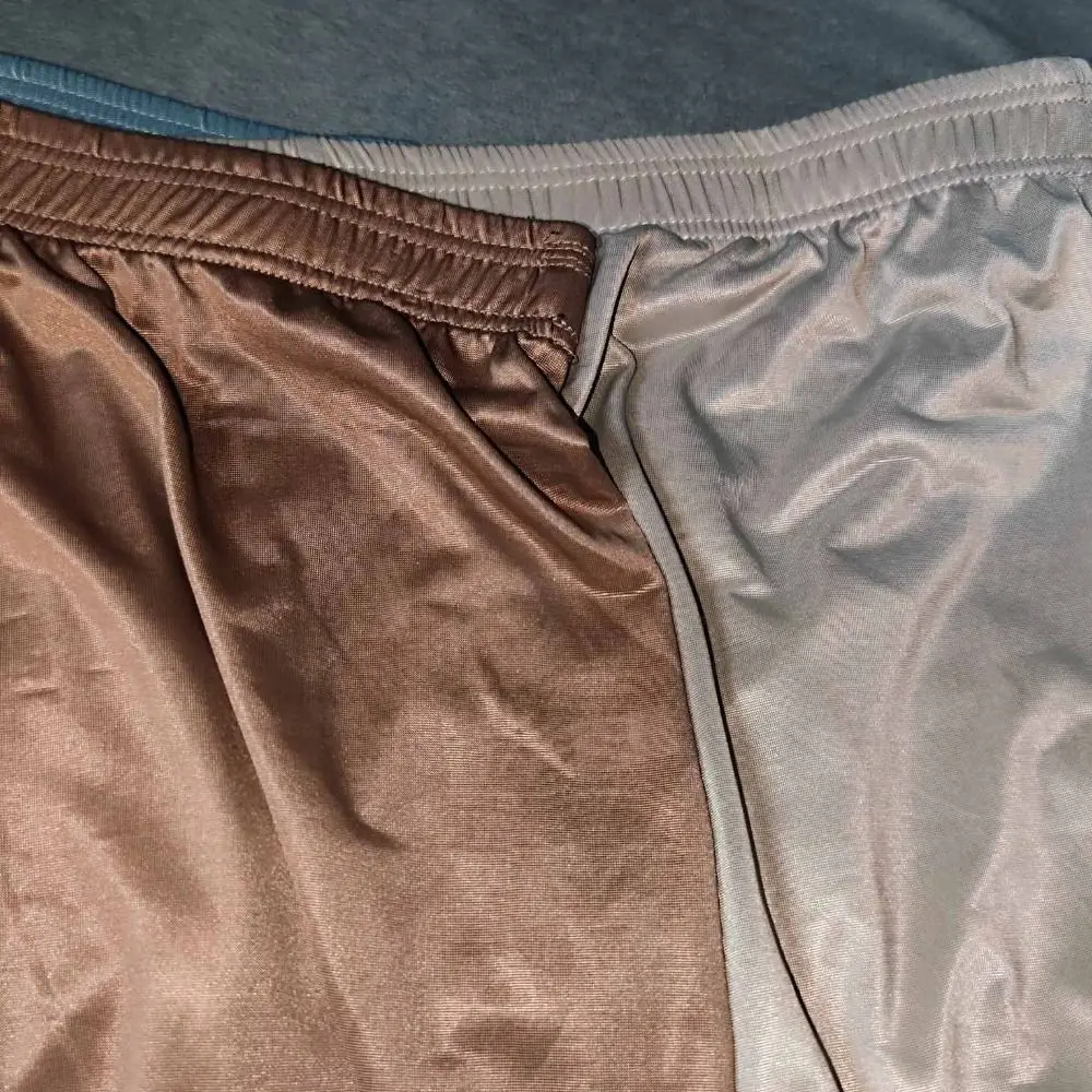 3Pcs Comfortable Plus Size Men's Boxer Briefs Mid Waist Elastic Stain Silk Panties Lingerie Seamless Underwear for Man Male