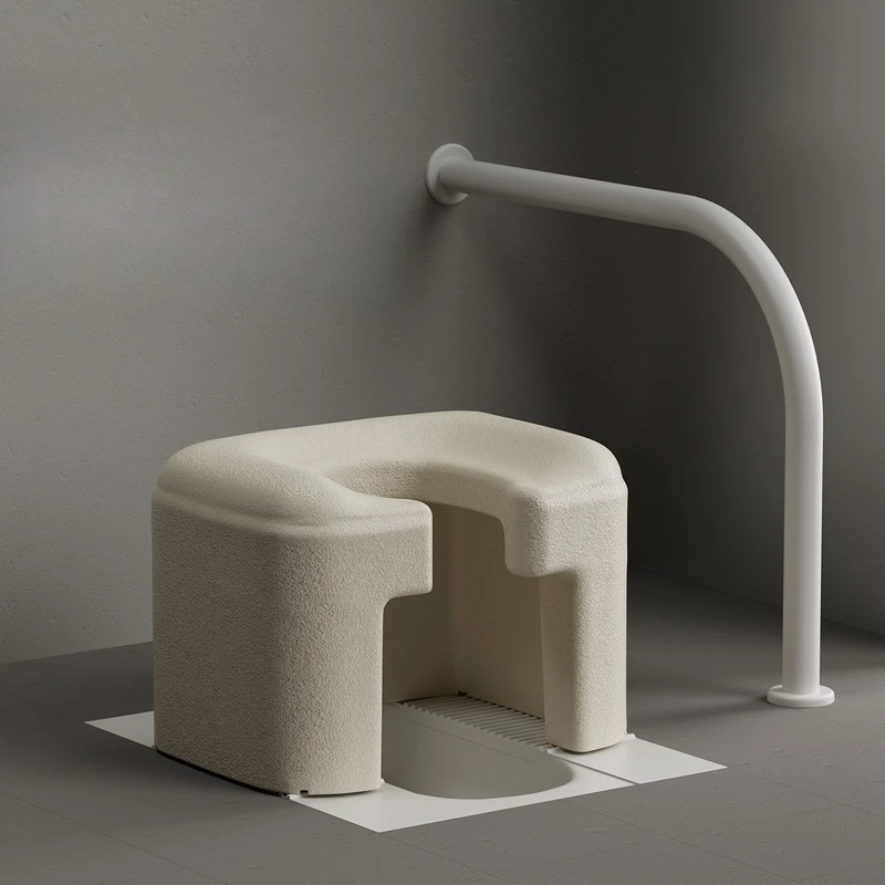 Taburete de baño plegable para dormitorio, simplicidad moderna, diseño de Hotel, taburete de baño minimalista, muebles creativos para el hogar, Banqueta Ls40ysd
