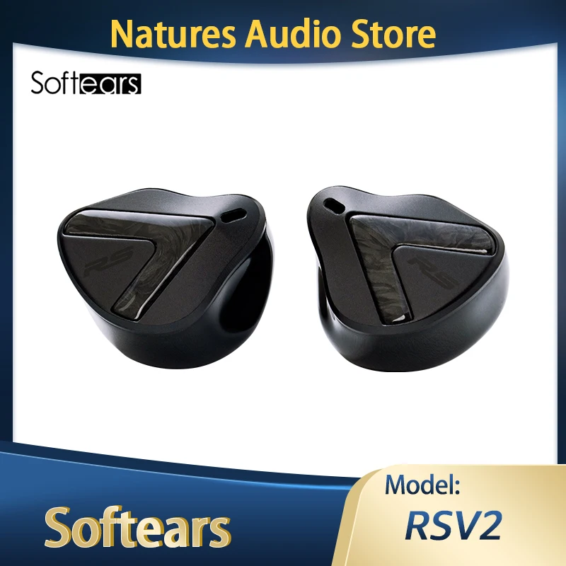 Softears RSV2 RS5 II HIFI écouteurs DJ 5BA IEM RSV MKII référence son cinq séries écouteurs intra-auriculaires