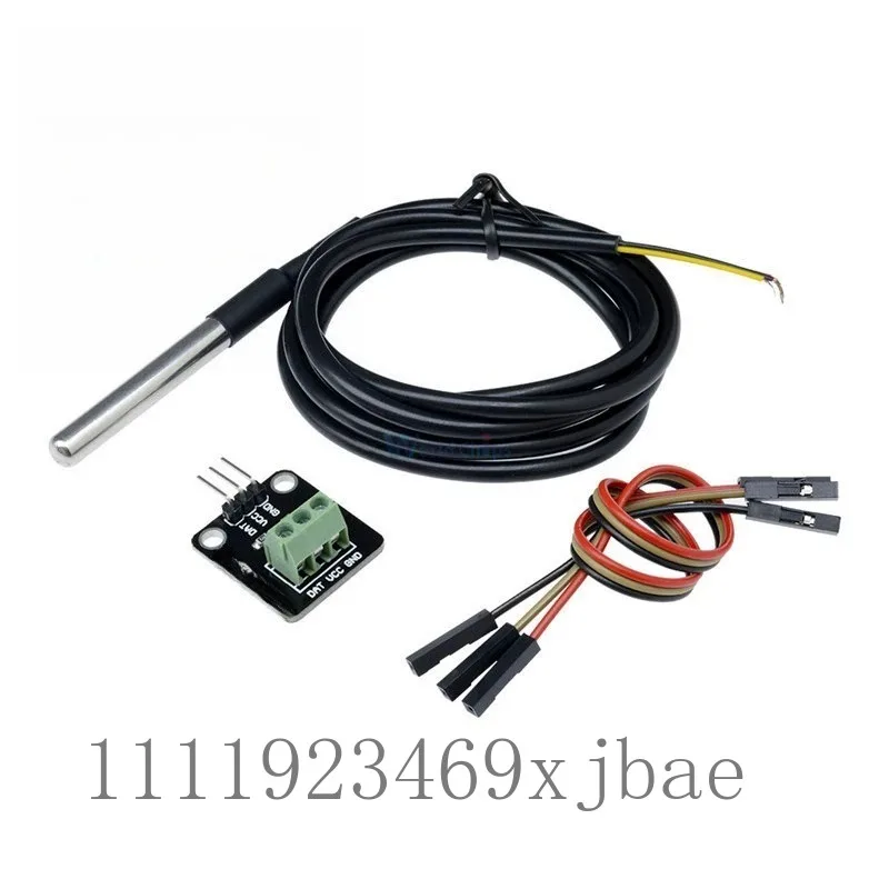 Waterproof Digital Temperature Sensor Module Kit Temperature Detect Electronic Building Block For Single Chip Controller