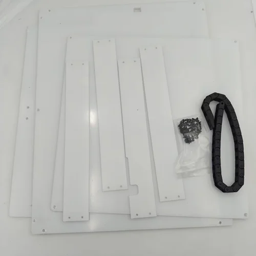 K1 SE 프린터 PC Creality K1 SE/K1C 3D 프린터용 폴리카보네이트 패널 시트 인클로저 키트 3mm 투명 투명