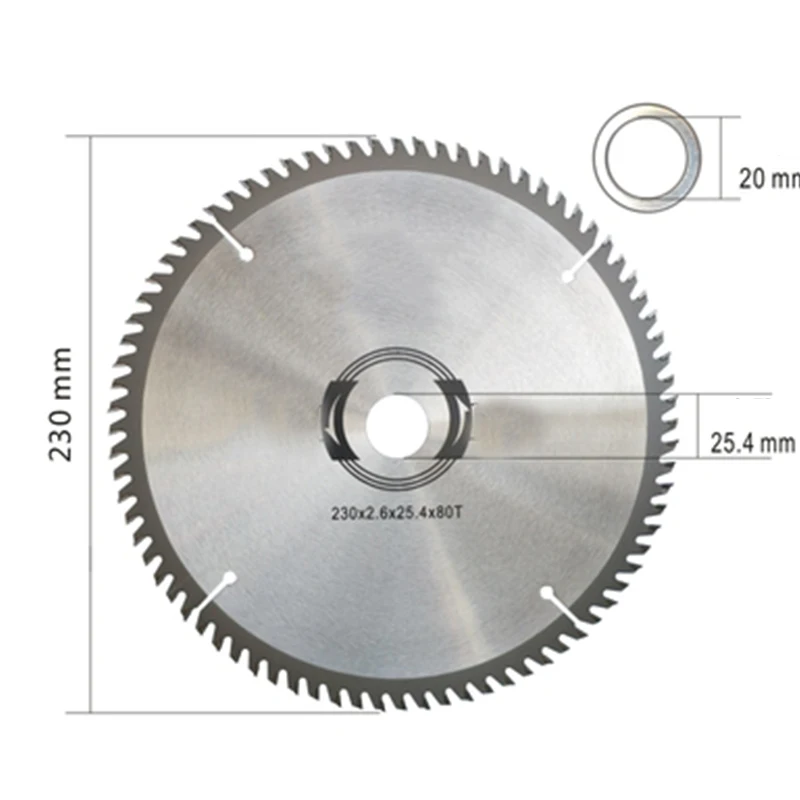 Woodworking saw blade 9 inch sliding table  cutting machine circular  disc boutique alloy steel head 230mm  