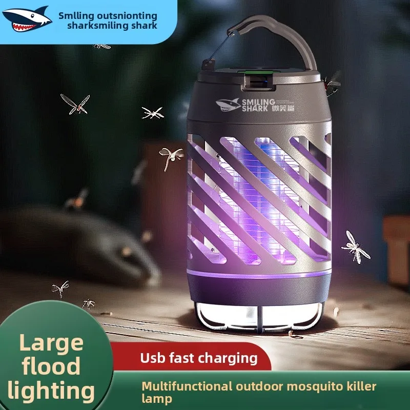 Mosquito Repellent Camping Light Multifunctional Outdoor Mosquito Killer Lamp Long Battery Life Large Capacity Portable LED