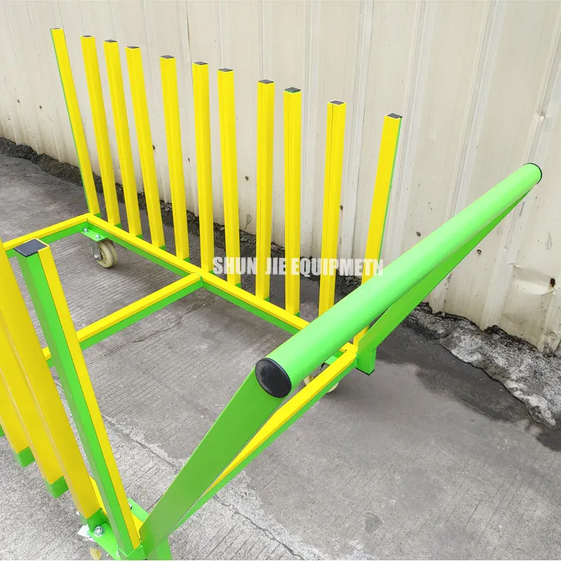 2025คอลัมน์ฉากกั้นใหม่การออกแบบที่ถอดออกได้แผ่นกระจกแนวนอนการจําแนกการจัดเก็บและการขนส่งRack