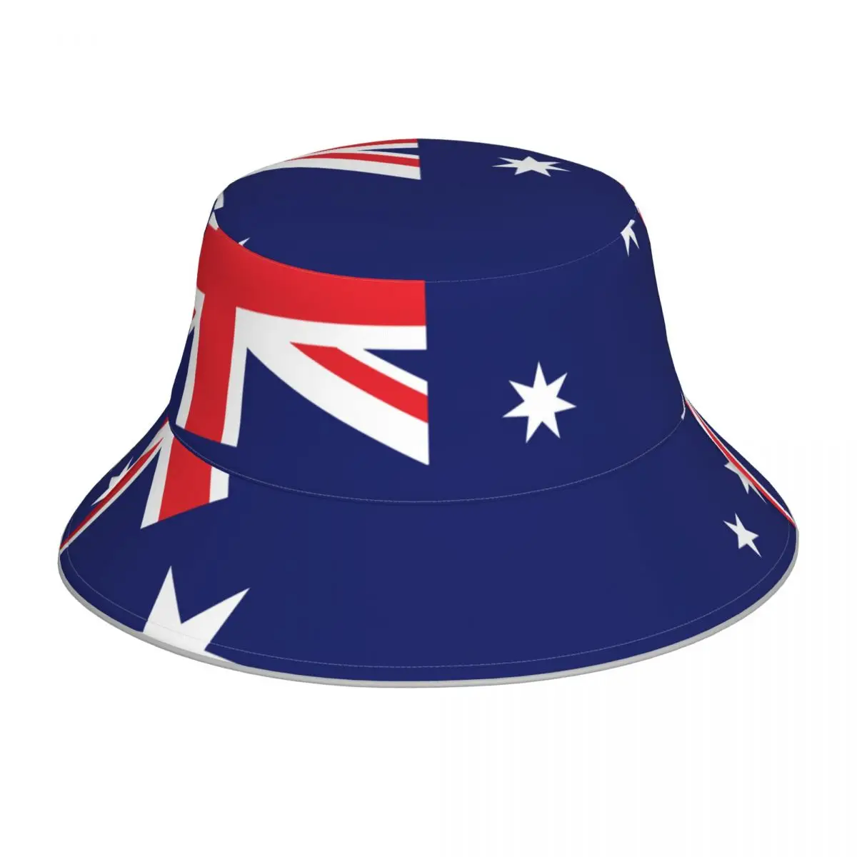 New Fisherman's Hat Unisex Fashion Flag Of Australia Bob Cap Windproof outdoor Reflective Bucket Hat