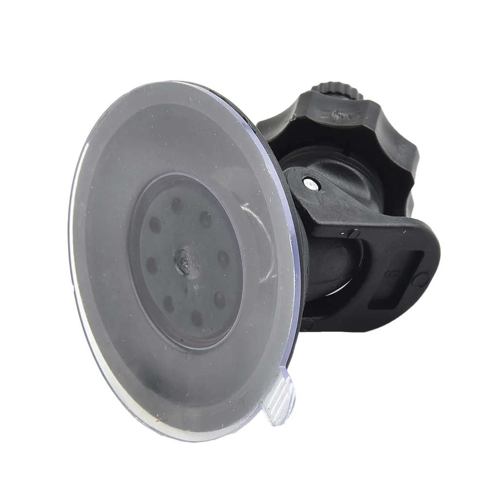 Supporto per montaggio Supporto per cruscotto Staffa di fissaggio di ricambio Supporto rotante a sgancio rapido Ventosa Pulsante ABS da 180 gradi DVR