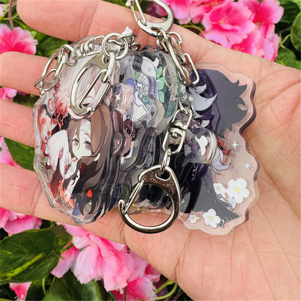 Tożsamość gry Ⅴ Artysta najemnik rycerz księżniczka fotograf kostiumy Cosplay Anime breloczek brelok akcesoria wisiorek