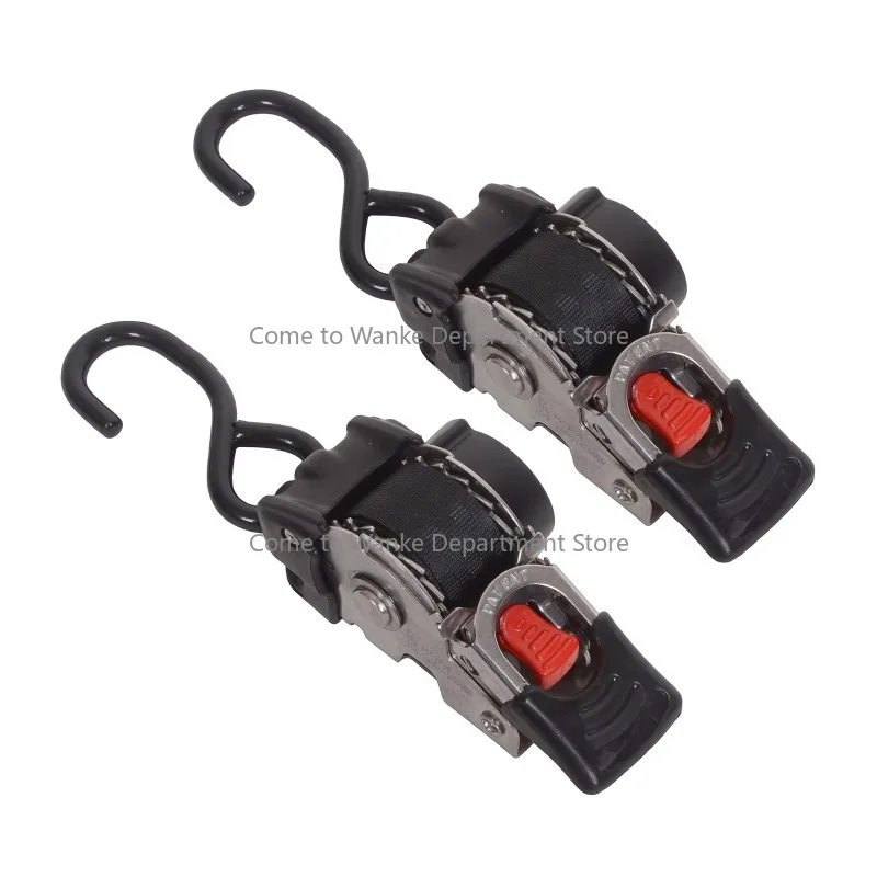 

Motorcycle Tie Down Auto Retractable Heavy Du-ty Stainless Steel Retractable Tie Down Strap 1.8M 25mm