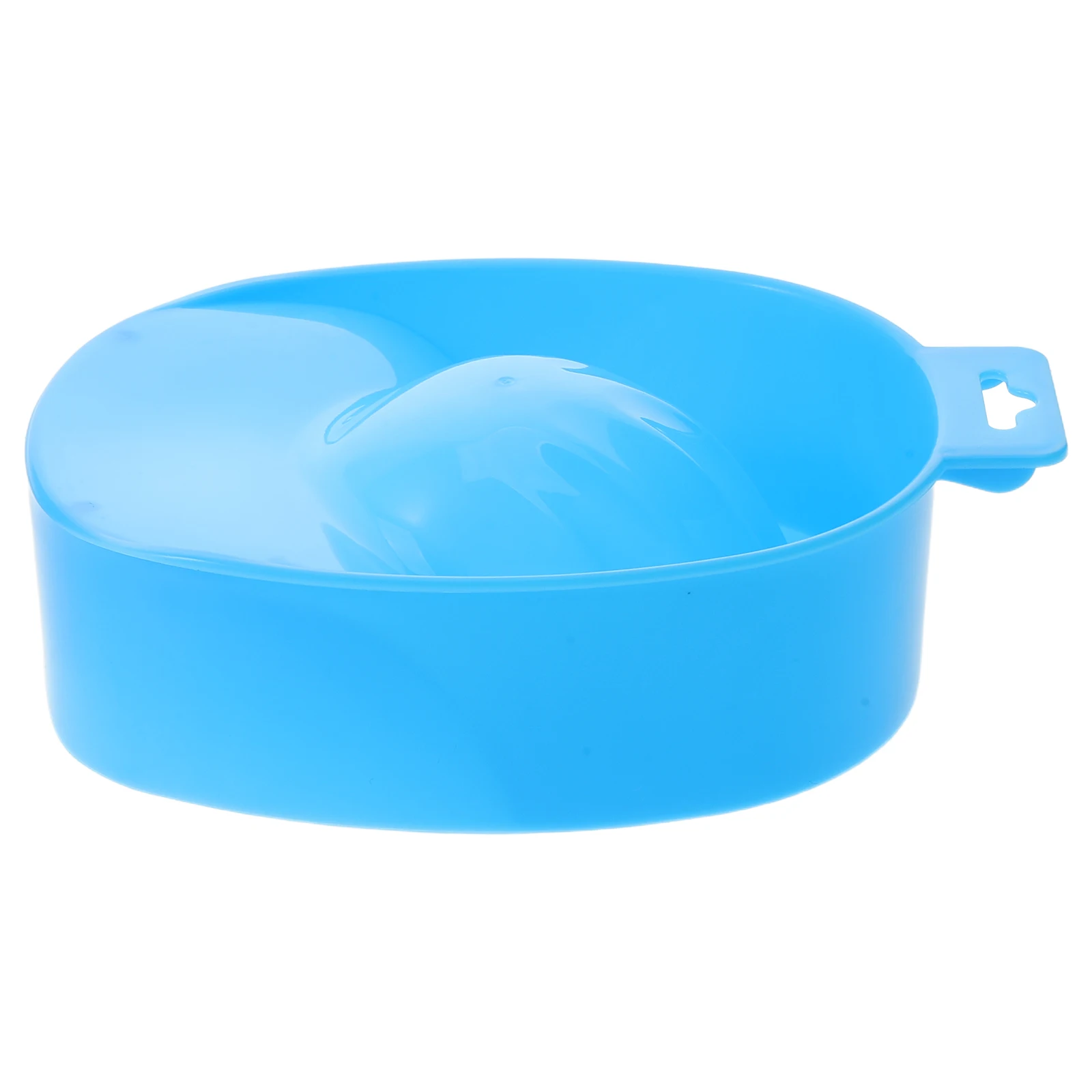 

4 Pcs Nail Art Bowl Cuticle Remover Soaking Hand Finger Plastic Double Soaker Gel Polish Dip Powder Removal