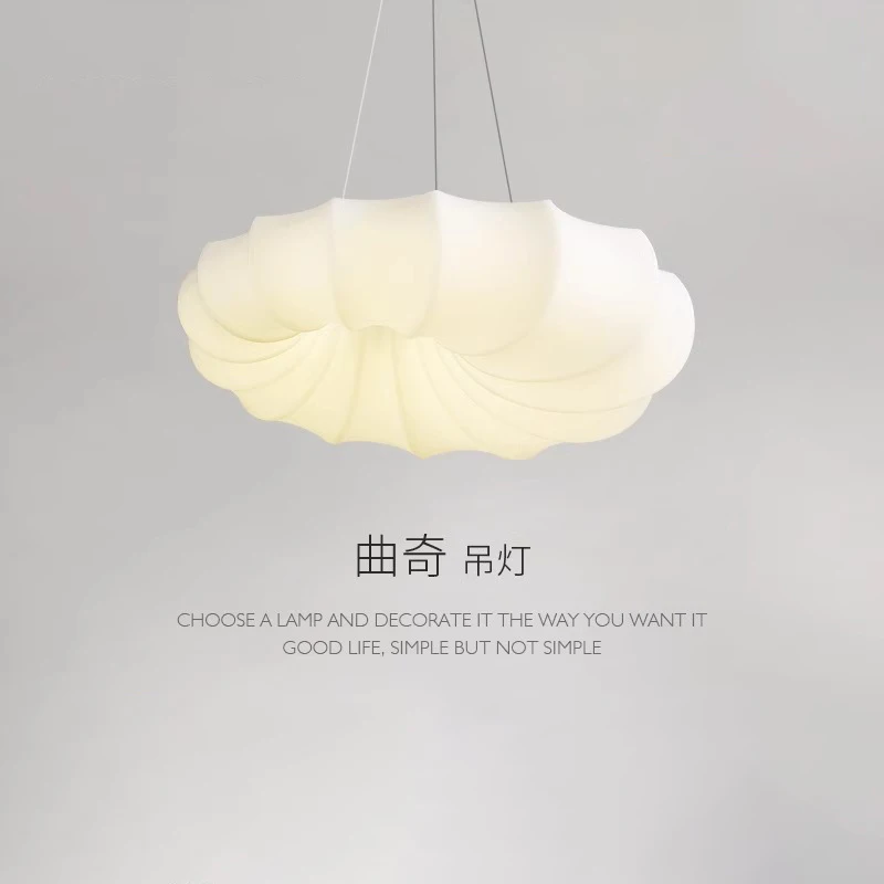 French pumpkin pendant light Nordic study cloakroom cookie bedroom ceiling light