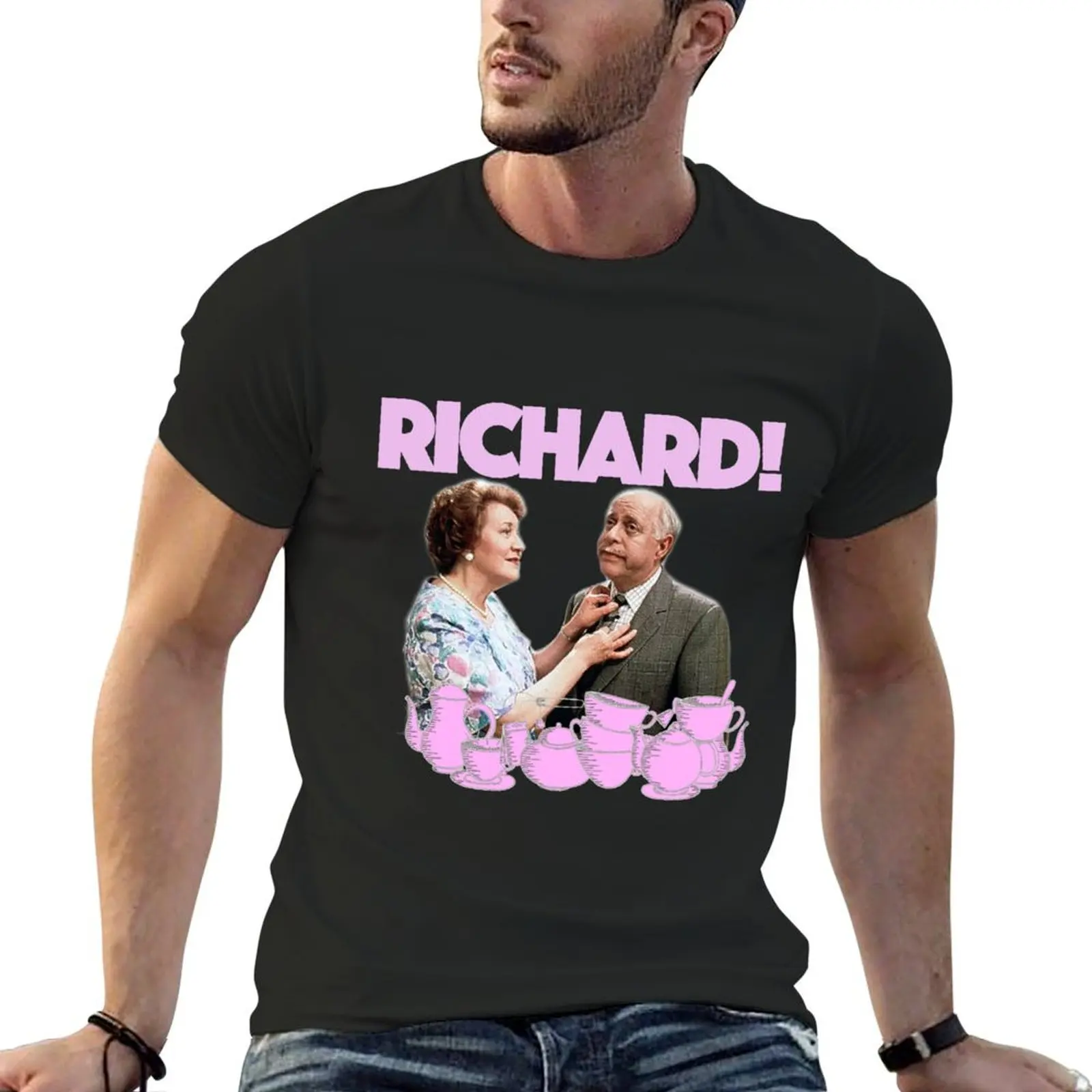 Richard Bucket! T-Shirt summer clothes anime t shirts heavyweight t shirts for men