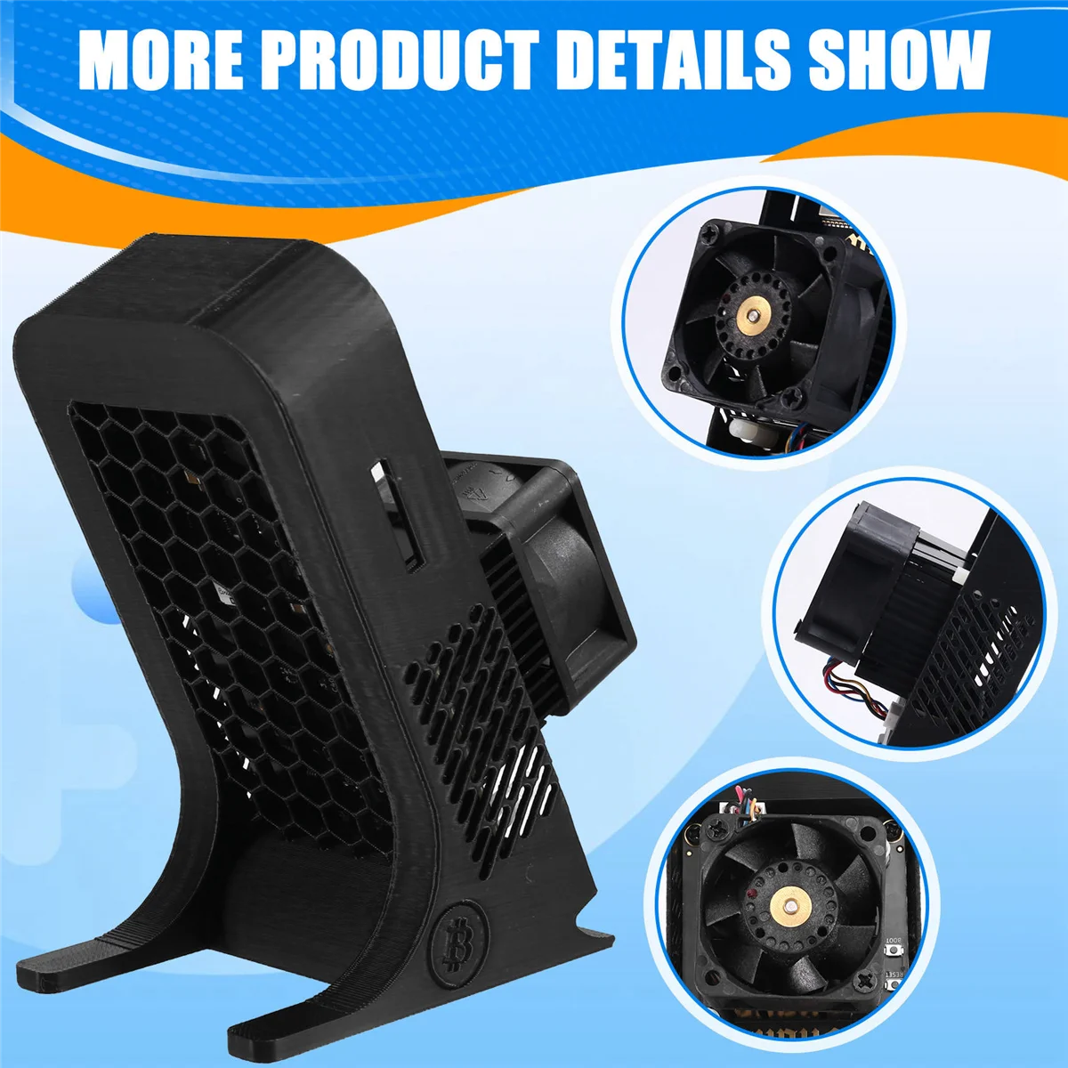 A44TBitaxe Gamma 601 Solo Miner con staffa 1.2TH/S BM1370 Chip Asic 18W da Antminer S21 Pro Bitcoin BTC Miner Spina UE